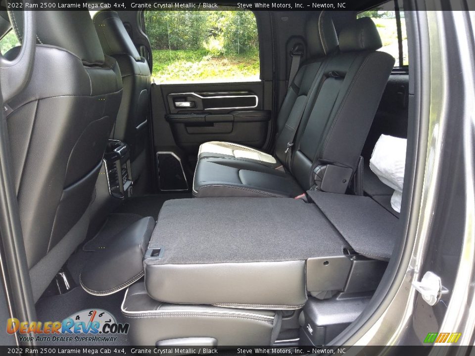 Rear Seat of 2022 Ram 2500 Laramie Mega Cab 4x4 Photo #15