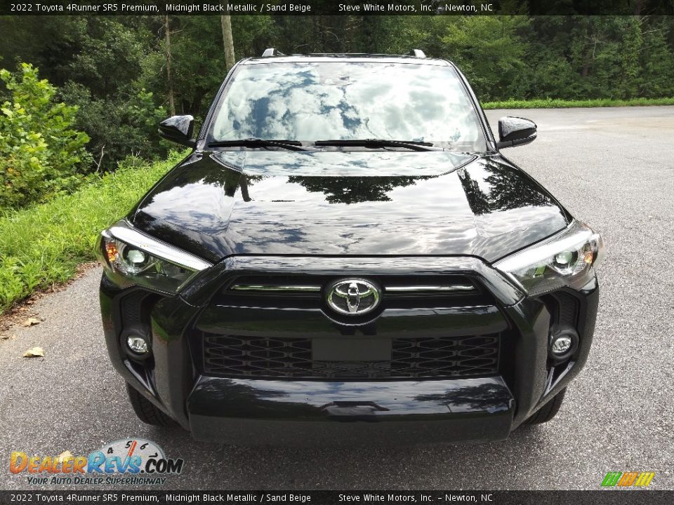 2022 Toyota 4Runner SR5 Premium Midnight Black Metallic / Sand Beige Photo #4