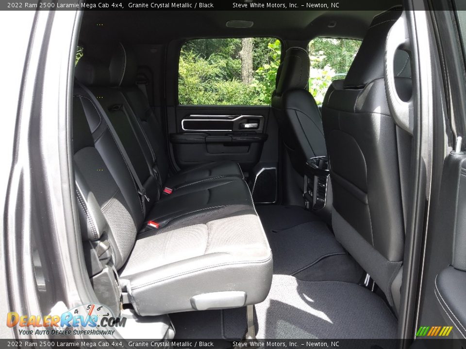 Rear Seat of 2022 Ram 2500 Laramie Mega Cab 4x4 Photo #16