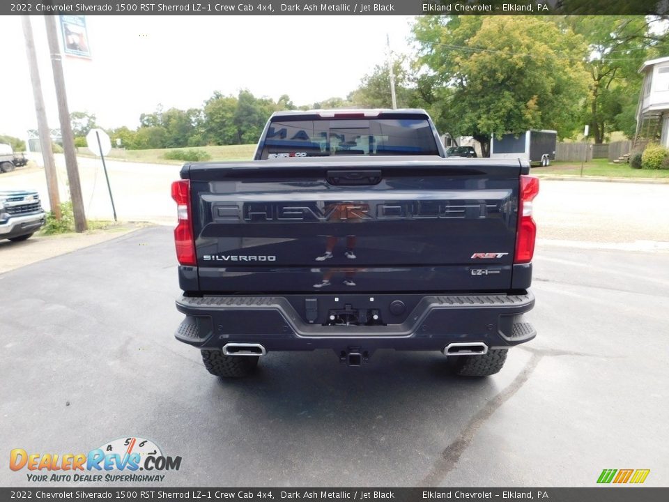 2022 Chevrolet Silverado 1500 RST Sherrod LZ-1 Crew Cab 4x4 Dark Ash Metallic / Jet Black Photo #5