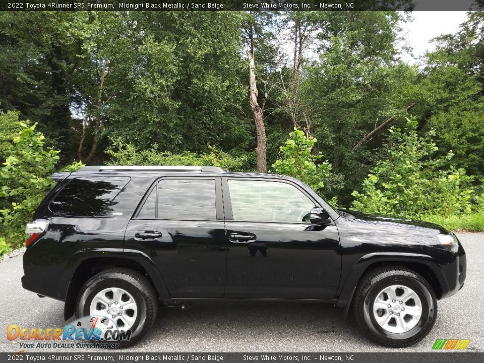 Midnight Black Metallic 2022 Toyota 4Runner SR5 Premium Photo #6