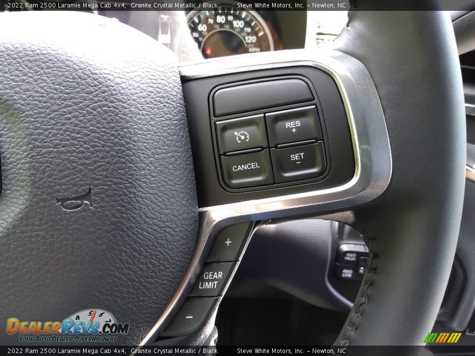 2022 Ram 2500 Laramie Mega Cab 4x4 Steering Wheel Photo #21
