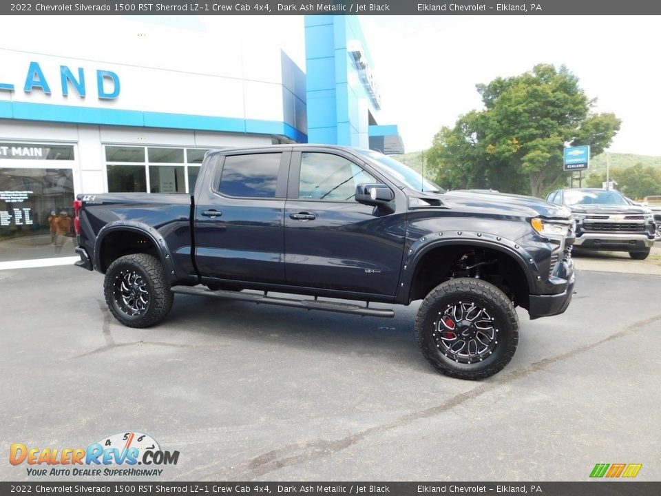 2022 Chevrolet Silverado 1500 RST Sherrod LZ-1 Crew Cab 4x4 Dark Ash Metallic / Jet Black Photo #8