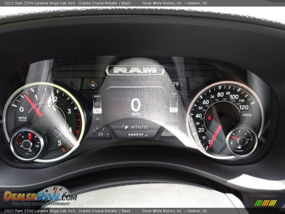 2022 Ram 2500 Laramie Mega Cab 4x4 Gauges Photo #22