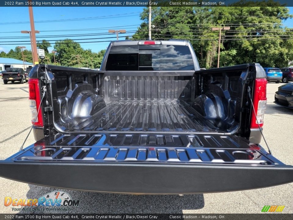 2022 Ram 1500 Big Horn Quad Cab 4x4 Granite Crystal Metallic / Black/Diesel Gray Photo #11