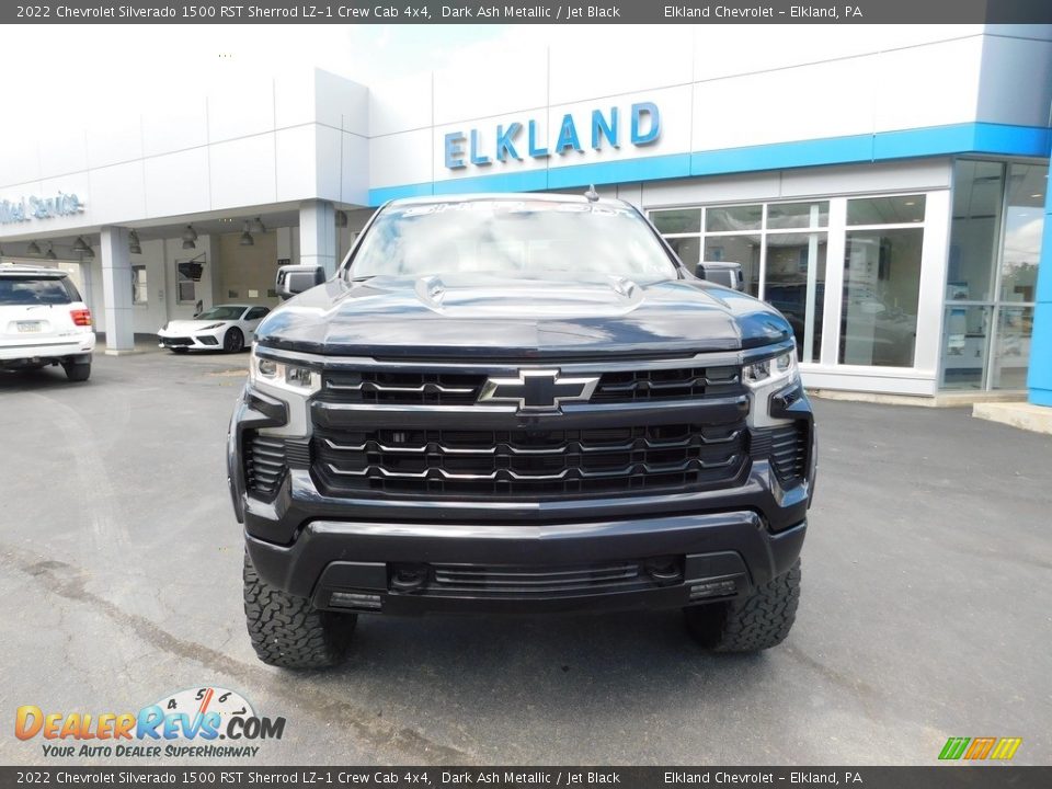 2022 Chevrolet Silverado 1500 RST Sherrod LZ-1 Crew Cab 4x4 Dark Ash Metallic / Jet Black Photo #10