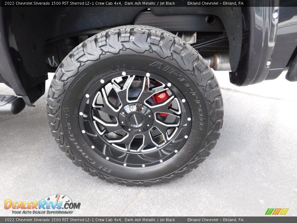 2022 Chevrolet Silverado 1500 RST Sherrod LZ-1 Crew Cab 4x4 Wheel Photo #14
