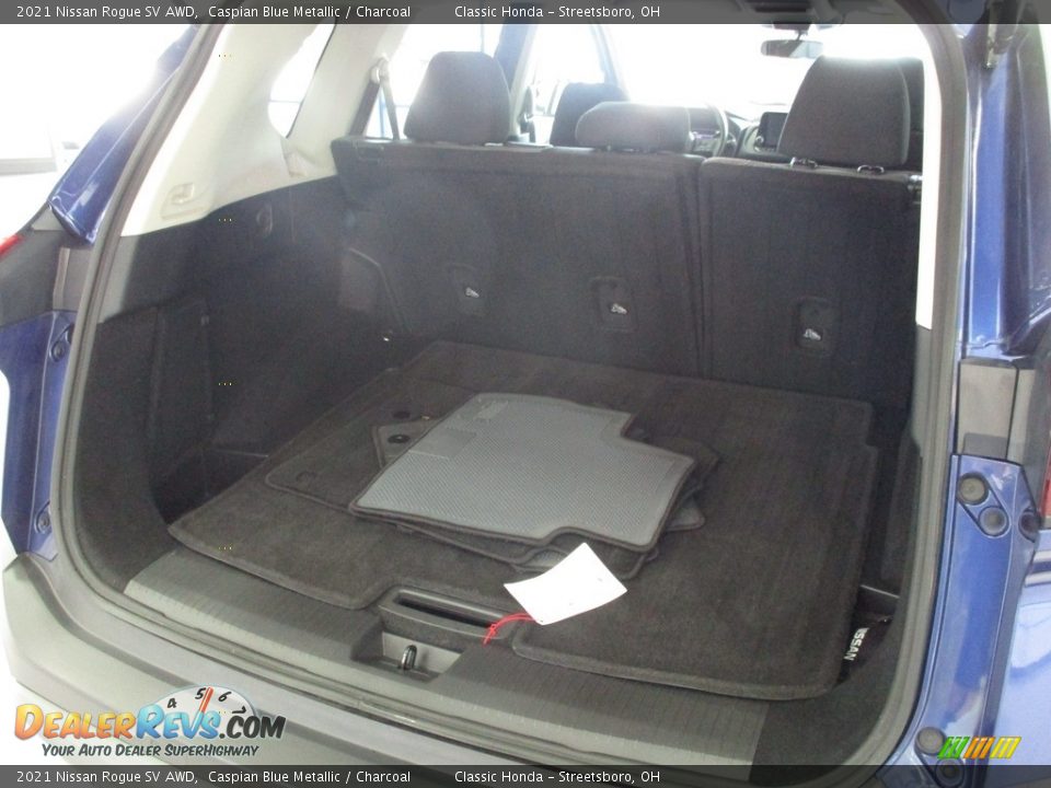 2021 Nissan Rogue SV AWD Caspian Blue Metallic / Charcoal Photo #13