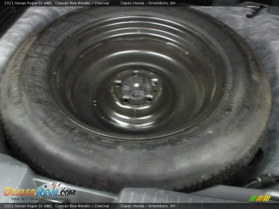 2021 Nissan Rogue SV AWD Caspian Blue Metallic / Charcoal Photo #14