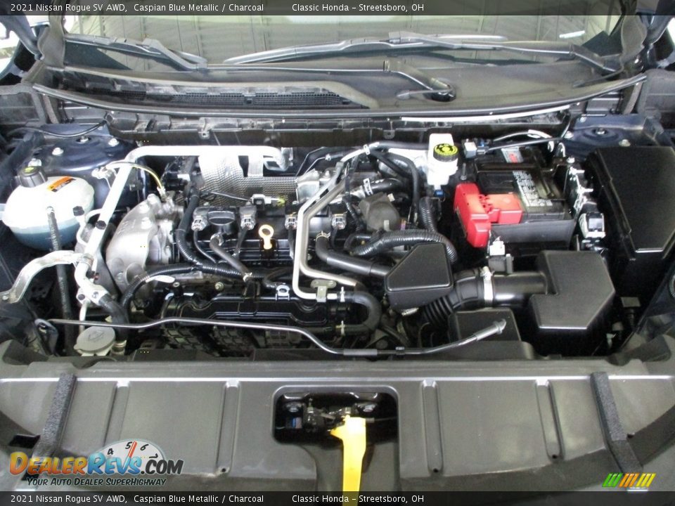2021 Nissan Rogue SV AWD Caspian Blue Metallic / Charcoal Photo #15