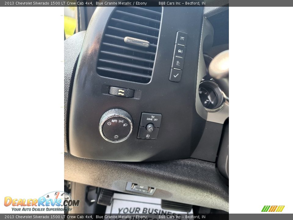 2013 Chevrolet Silverado 1500 LT Crew Cab 4x4 Blue Granite Metallic / Ebony Photo #12
