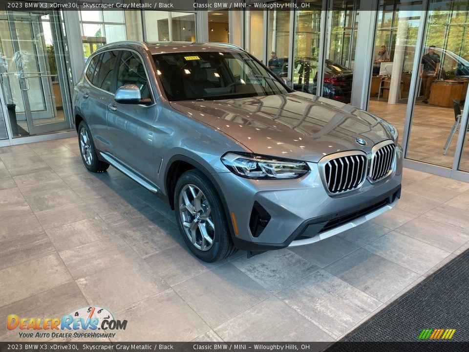 2023 BMW X3 xDrive30i Skyscraper Gray Metallic / Black Photo #1