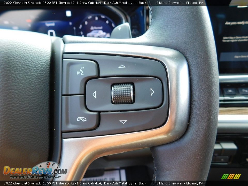 2022 Chevrolet Silverado 1500 RST Sherrod LZ-1 Crew Cab 4x4 Steering Wheel Photo #33
