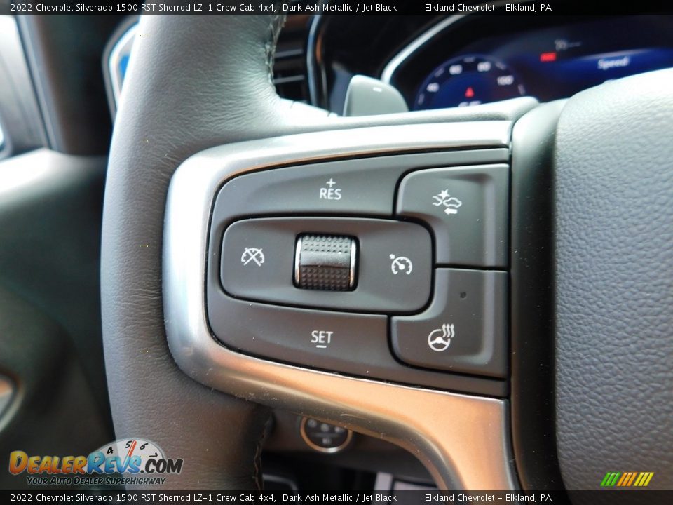 2022 Chevrolet Silverado 1500 RST Sherrod LZ-1 Crew Cab 4x4 Steering Wheel Photo #34