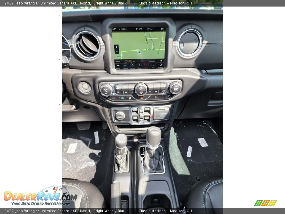 2022 Jeep Wrangler Unlimited Sahara 4XE Hybrid Bright White / Black Photo #6