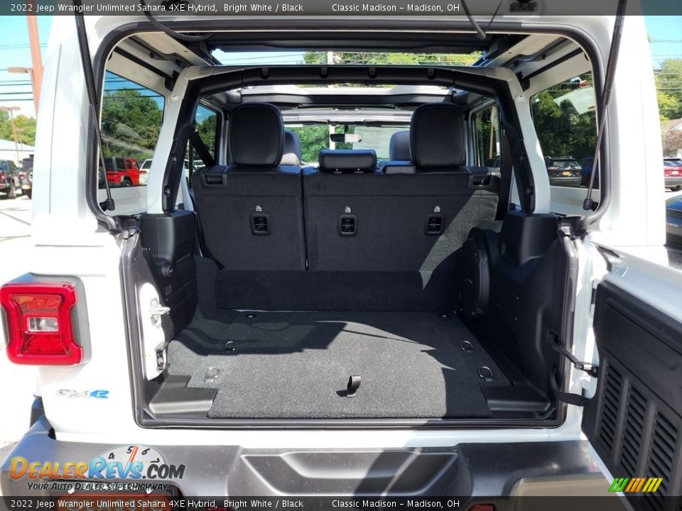 2022 Jeep Wrangler Unlimited Sahara 4XE Hybrid Bright White / Black Photo #12