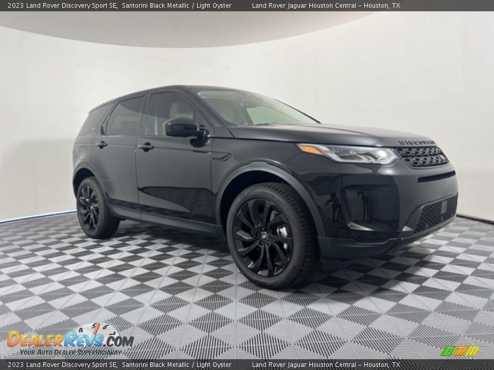 2023 Land Rover Discovery Sport SE Santorini Black Metallic / Light Oyster Photo #10