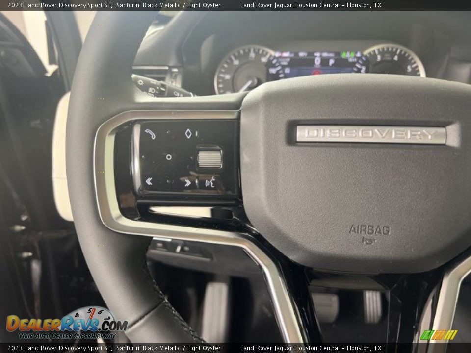 2023 Land Rover Discovery Sport SE Santorini Black Metallic / Light Oyster Photo #15