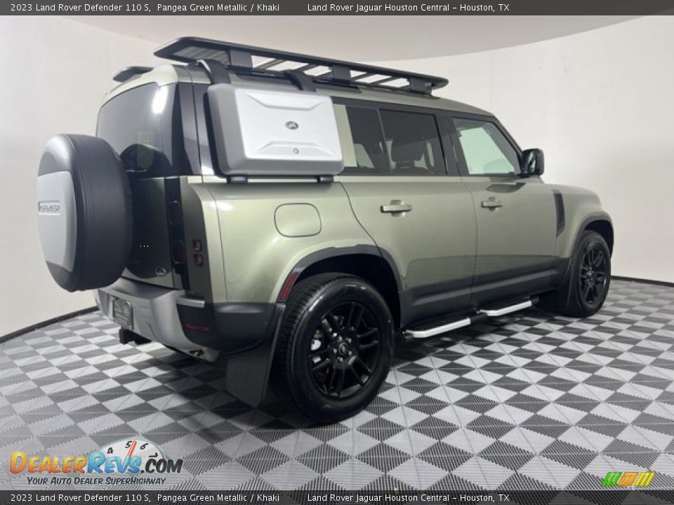 Pangea Green Metallic 2023 Land Rover Defender 110 S Photo #2