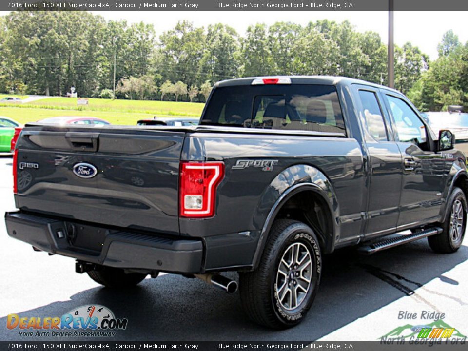 2016 Ford F150 XLT SuperCab 4x4 Caribou / Medium Earth Gray Photo #5