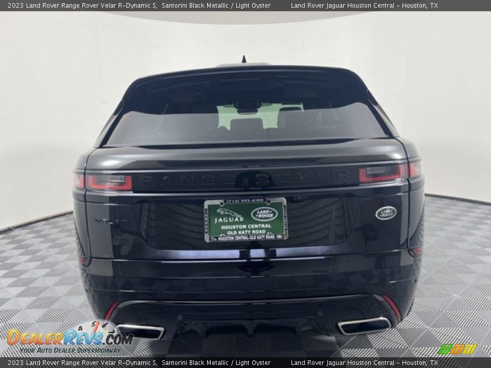 2023 Land Rover Range Rover Velar R-Dynamic S Santorini Black Metallic / Light Oyster Photo #6