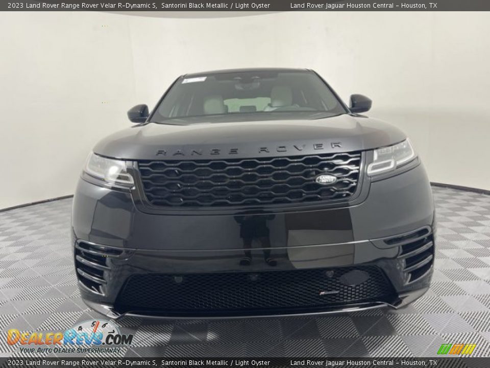 2023 Land Rover Range Rover Velar R-Dynamic S Santorini Black Metallic / Light Oyster Photo #7