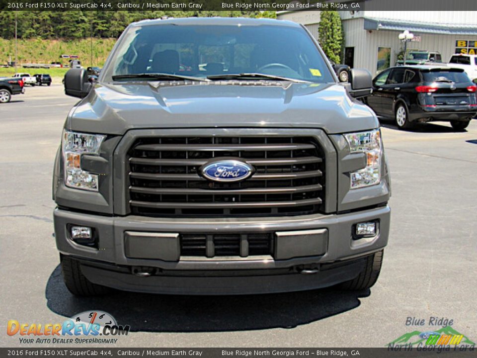 2016 Ford F150 XLT SuperCab 4x4 Caribou / Medium Earth Gray Photo #8