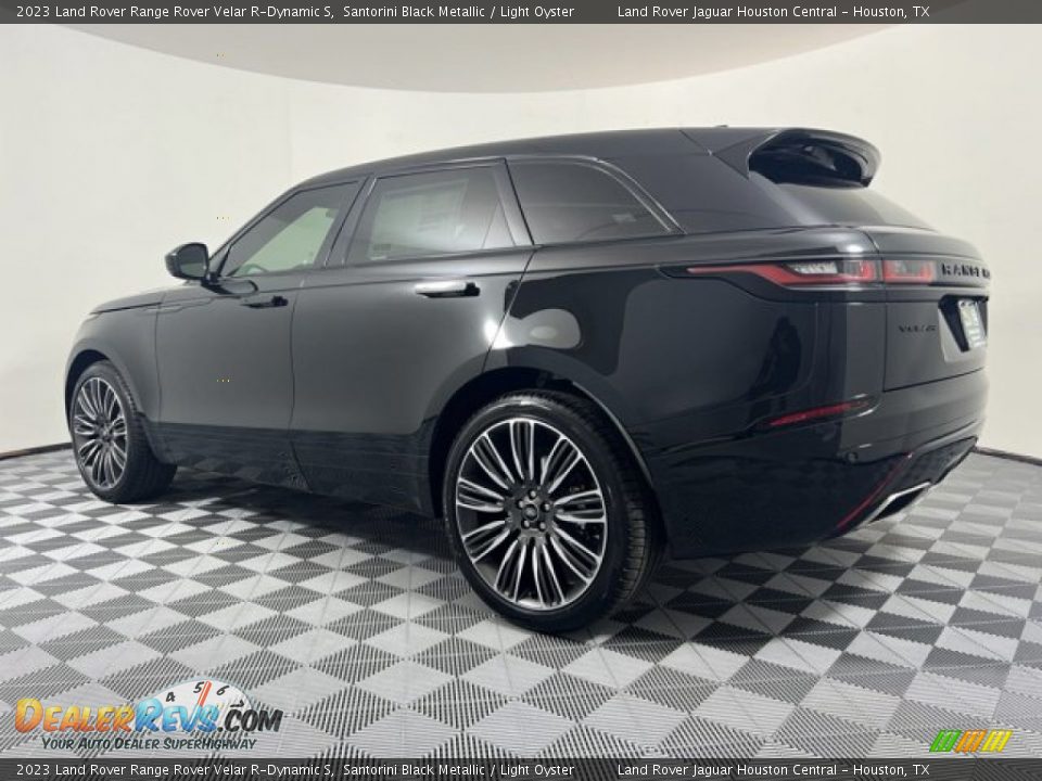 2023 Land Rover Range Rover Velar R-Dynamic S Santorini Black Metallic / Light Oyster Photo #9