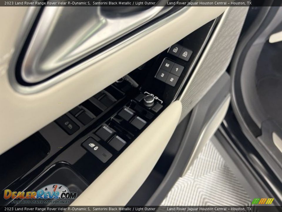 2023 Land Rover Range Rover Velar R-Dynamic S Santorini Black Metallic / Light Oyster Photo #13
