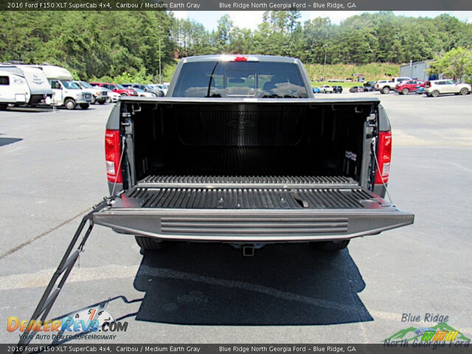 2016 Ford F150 XLT SuperCab 4x4 Caribou / Medium Earth Gray Photo #15