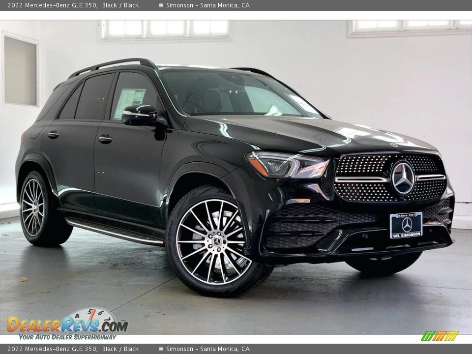 2022 Mercedes-Benz GLE 350 Black / Black Photo #12