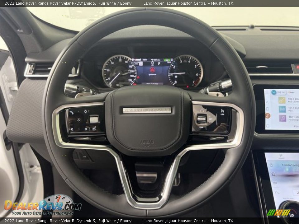 2022 Land Rover Range Rover Velar R-Dynamic S Steering Wheel Photo #14