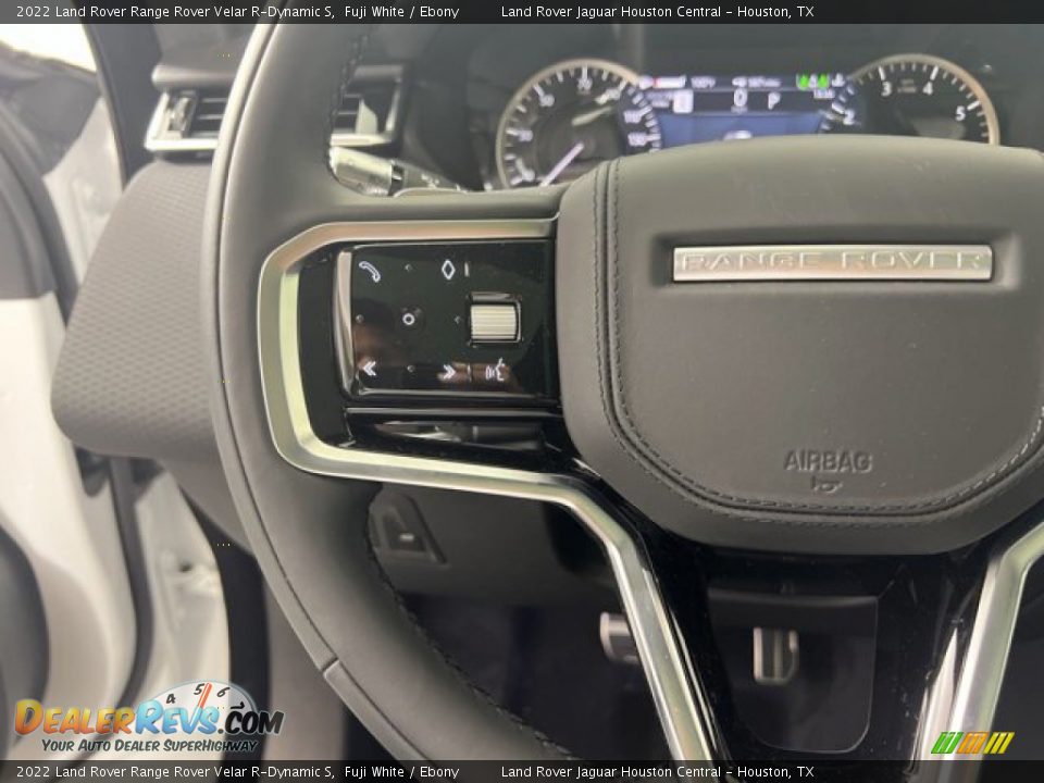 2022 Land Rover Range Rover Velar R-Dynamic S Steering Wheel Photo #15