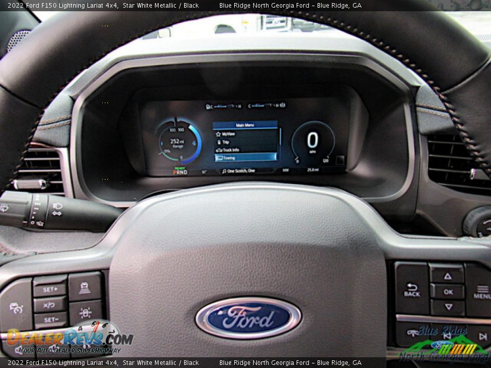 2022 Ford F150 Lightning Lariat 4x4 Gauges Photo #19