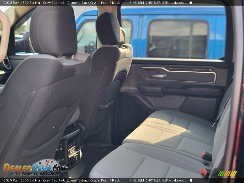 2020 Ram 1500 Big Horn Crew Cab 4x4 Diamond Black Crystal Pearl / Black Photo #9