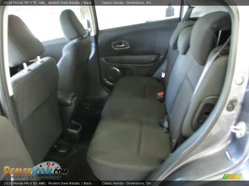 2018 Honda HR-V EX AWD Modern Steel Metallic / Black Photo #25