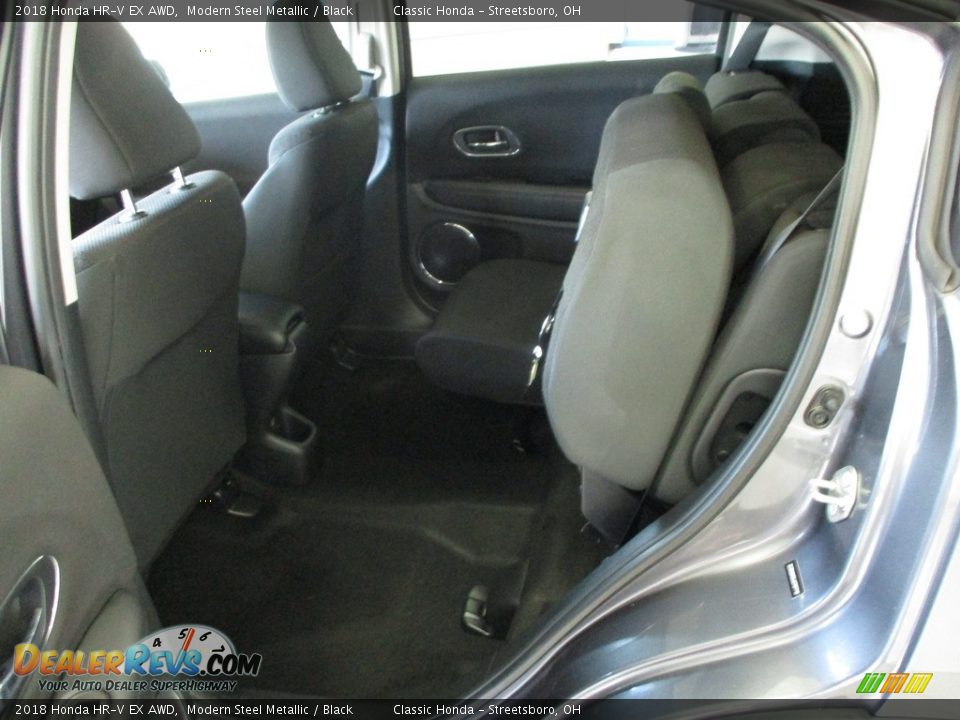 2018 Honda HR-V EX AWD Modern Steel Metallic / Black Photo #27