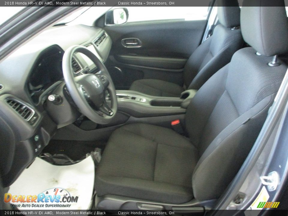 2018 Honda HR-V EX AWD Modern Steel Metallic / Black Photo #30