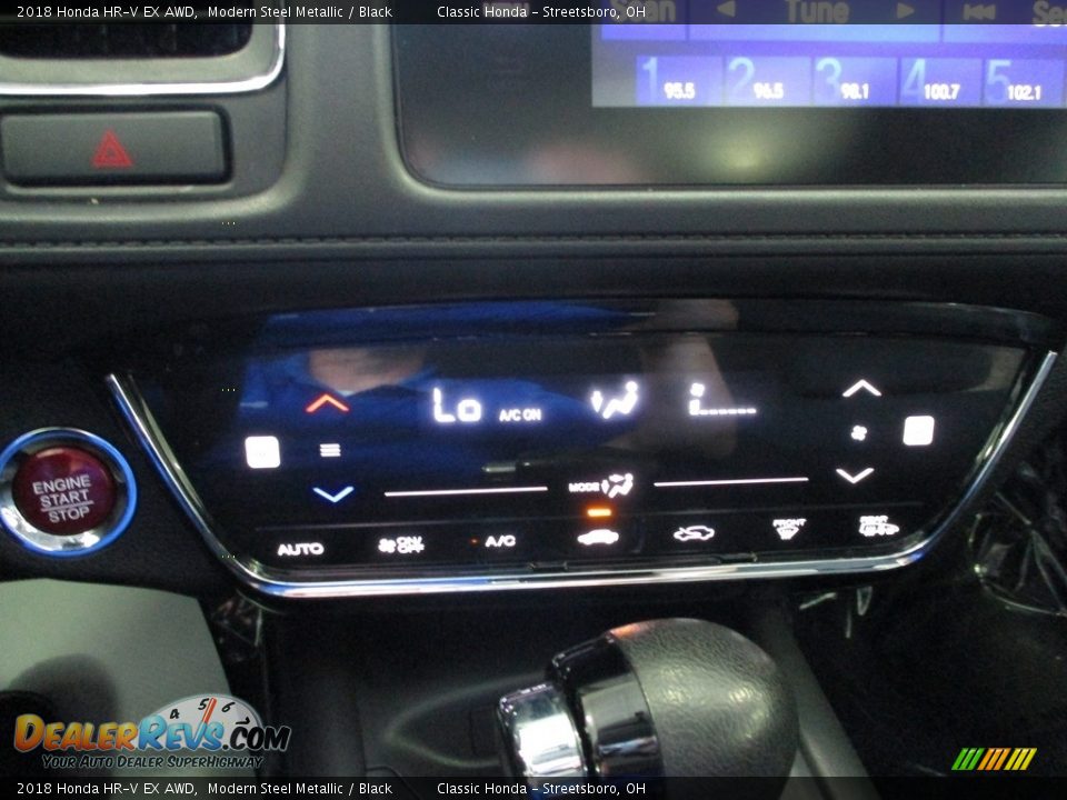 2018 Honda HR-V EX AWD Modern Steel Metallic / Black Photo #36
