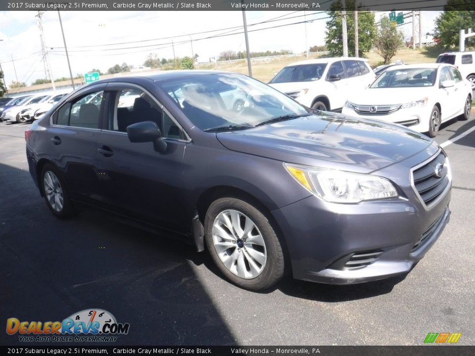 2017 Subaru Legacy 2.5i Premium Carbide Gray Metallic / Slate Black Photo #6