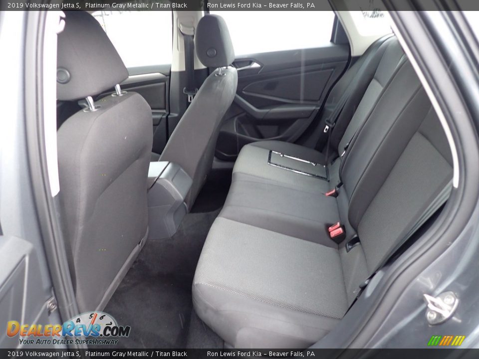 2019 Volkswagen Jetta S Platinum Gray Metallic / Titan Black Photo #12