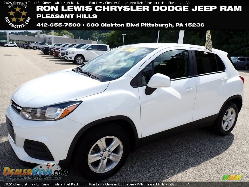 2020 Chevrolet Trax LS Summit White / Jet Black Photo #1