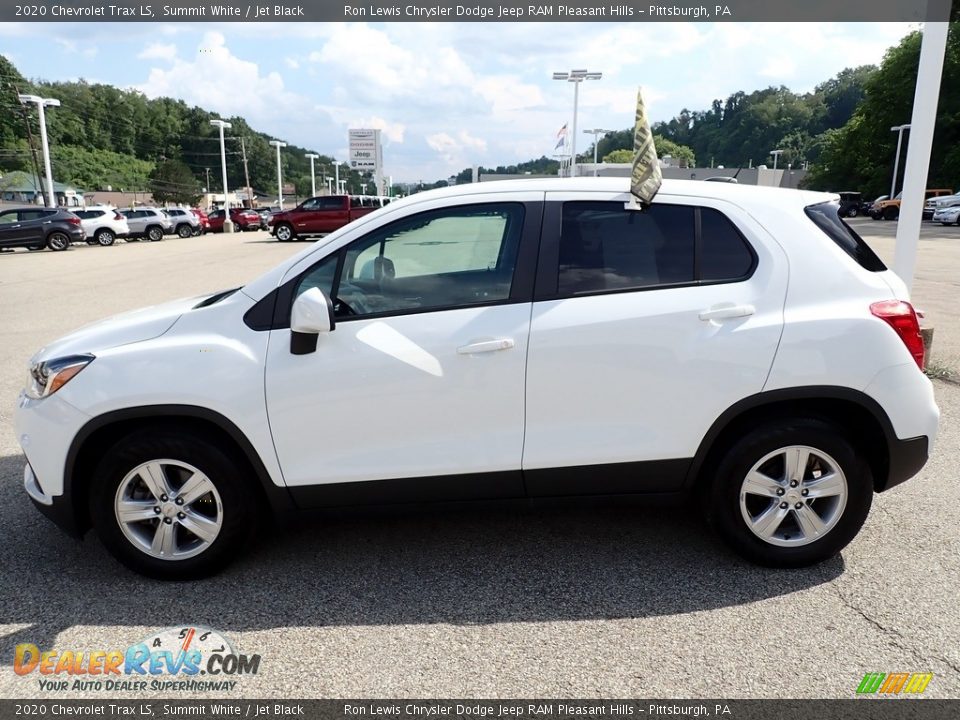 2020 Chevrolet Trax LS Summit White / Jet Black Photo #2