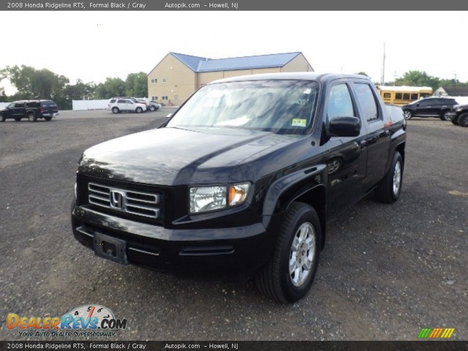 2008 Honda Ridgeline RTS Formal Black / Gray Photo #1