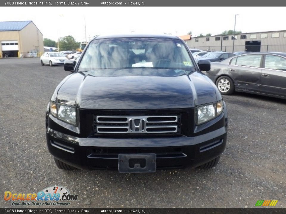 2008 Honda Ridgeline RTS Formal Black / Gray Photo #2