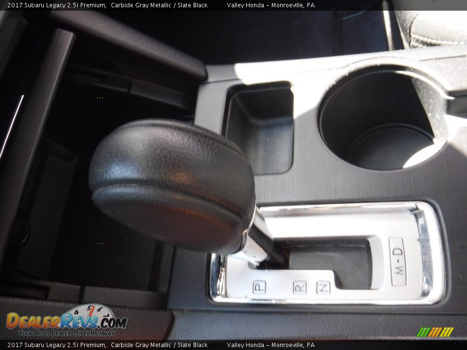 2017 Subaru Legacy 2.5i Premium Carbide Gray Metallic / Slate Black Photo #14