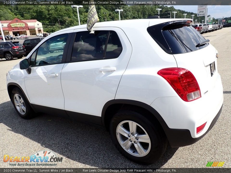 2020 Chevrolet Trax LS Summit White / Jet Black Photo #3