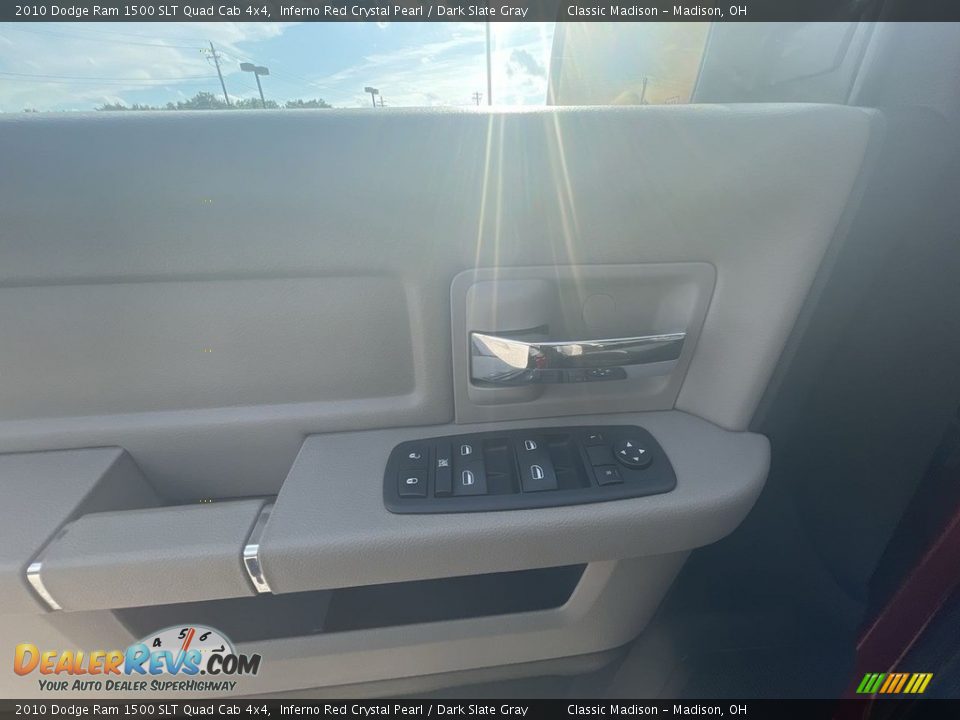 2010 Dodge Ram 1500 SLT Quad Cab 4x4 Inferno Red Crystal Pearl / Dark Slate Gray Photo #8