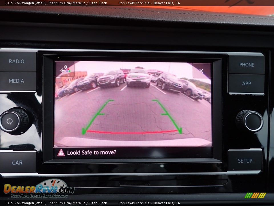 2019 Volkswagen Jetta S Platinum Gray Metallic / Titan Black Photo #18