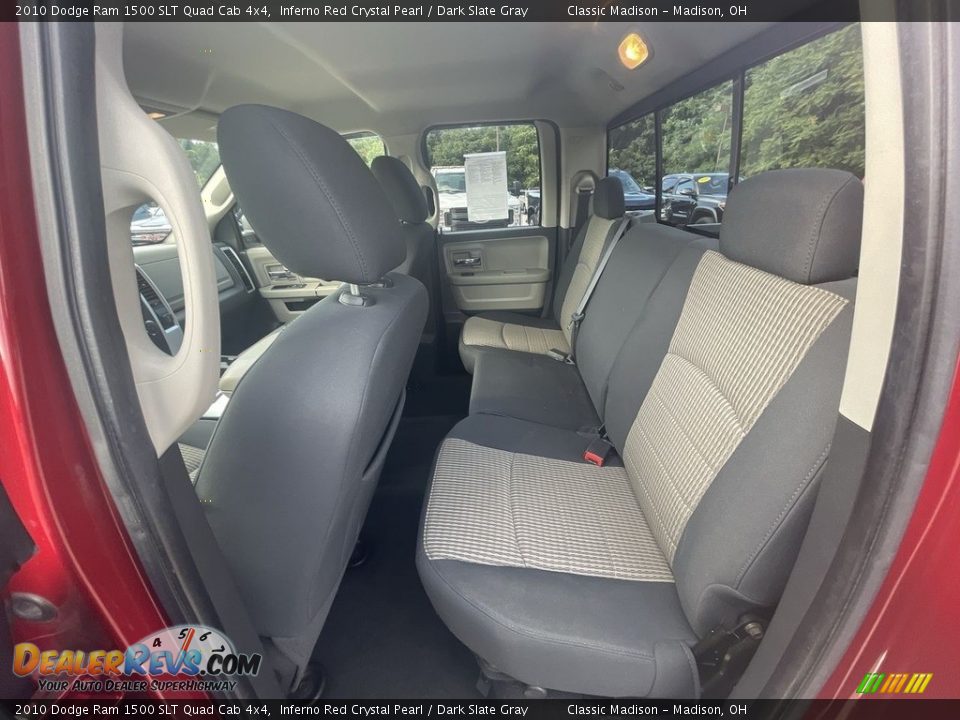 2010 Dodge Ram 1500 SLT Quad Cab 4x4 Inferno Red Crystal Pearl / Dark Slate Gray Photo #15
